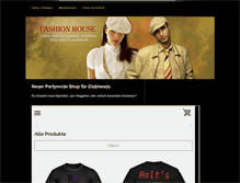 Tablet Screenshot of party-clubwear.com